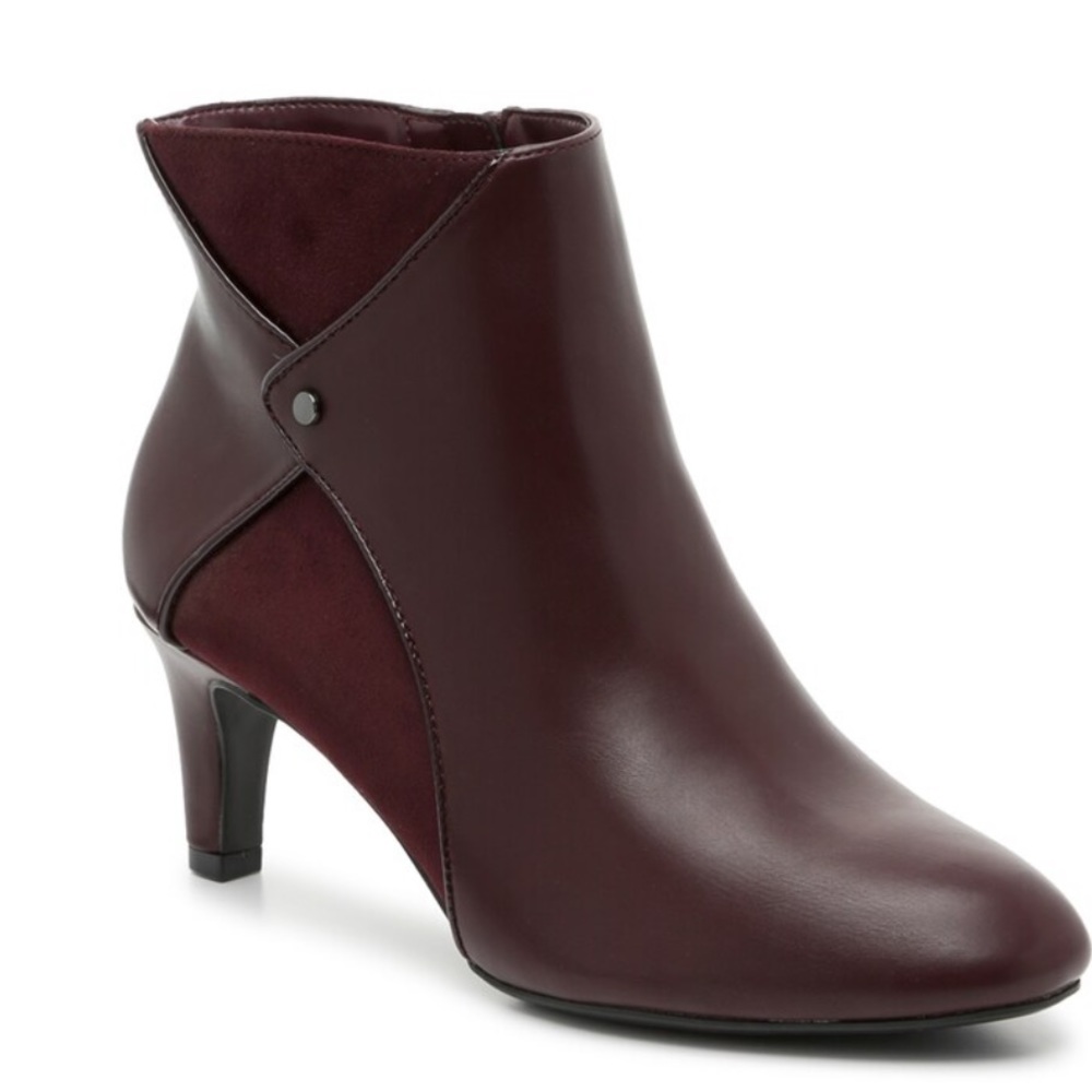 EUC Burgundy Amelia Grace Bootie | Size 6.5